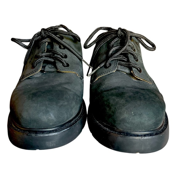 Timberland Classic Black Suede Leather Lug Sole Lace Up Oxfords, Mens Size 10 - Picture 4 of 8